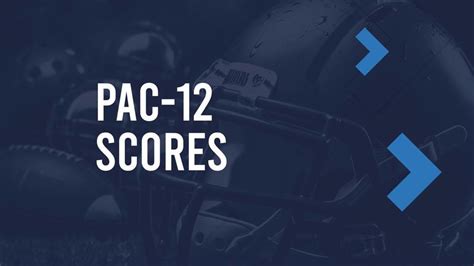 pac 12 scores